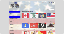 Desktop Screenshot of heritage-flag.com